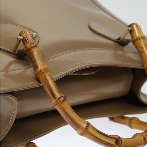 Vintage Gucci Diana Bamboo Handle Tote #180 - Picture 7 of 15